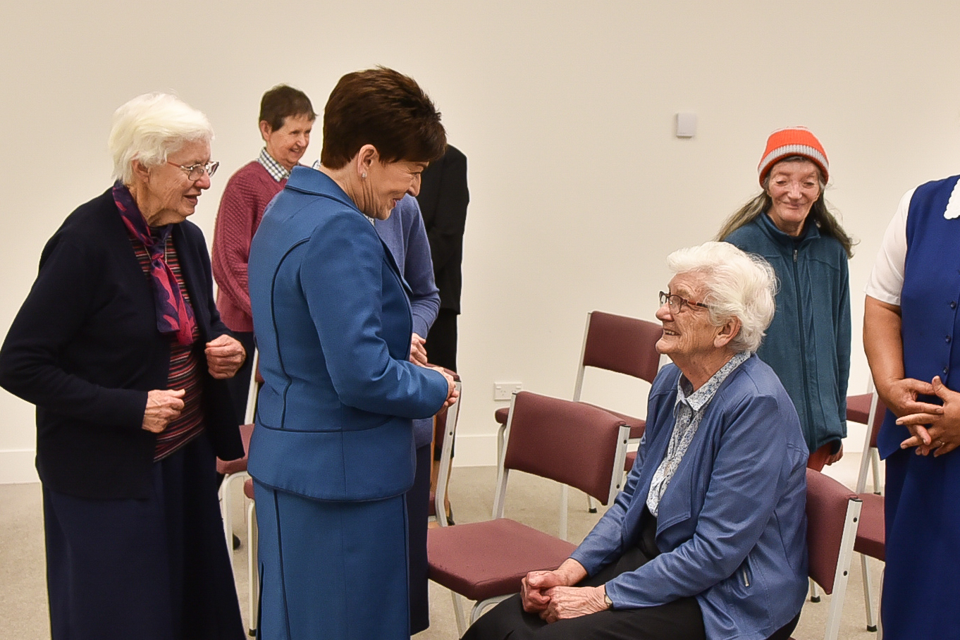 Our Lady's Home of Compassion visit and QSM presentation The